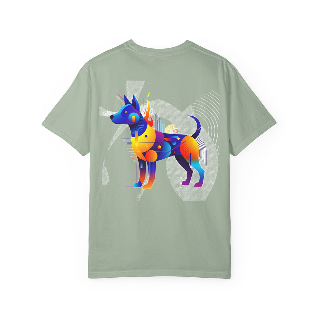 The "Cyber Pup" Tee | Abstract Hounds Collection