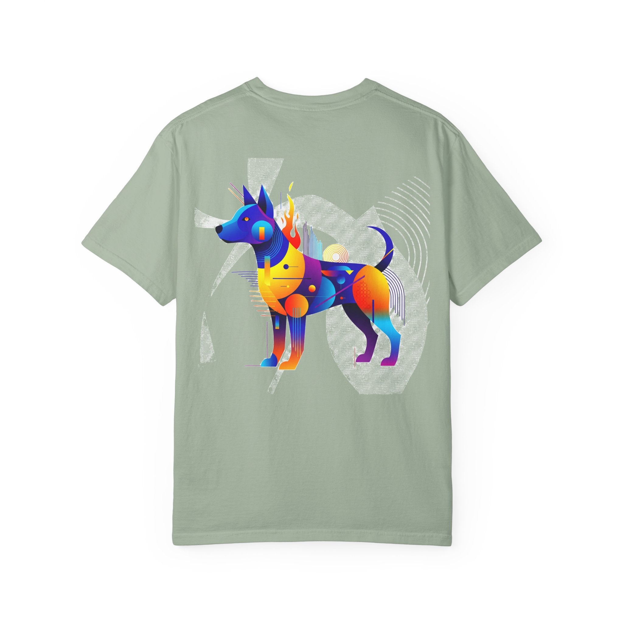 The "Cyber Pup" Tee | Abstract Hounds Collection