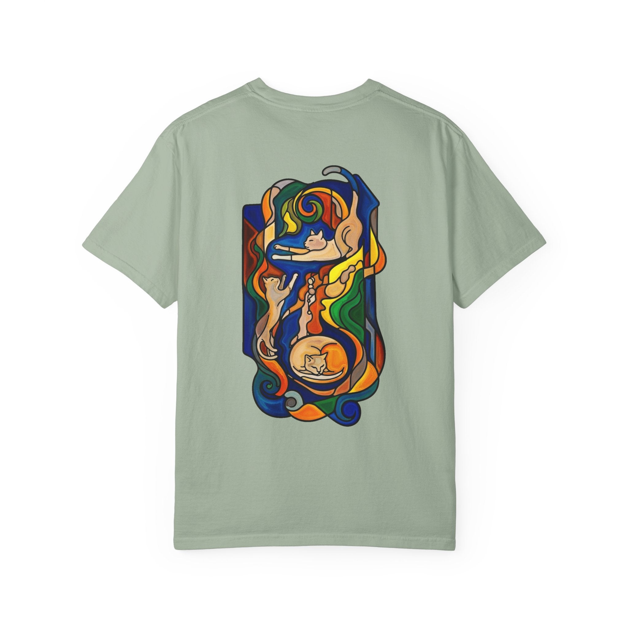 The "Kathedraal Katten""  | Abstract Cats Collection