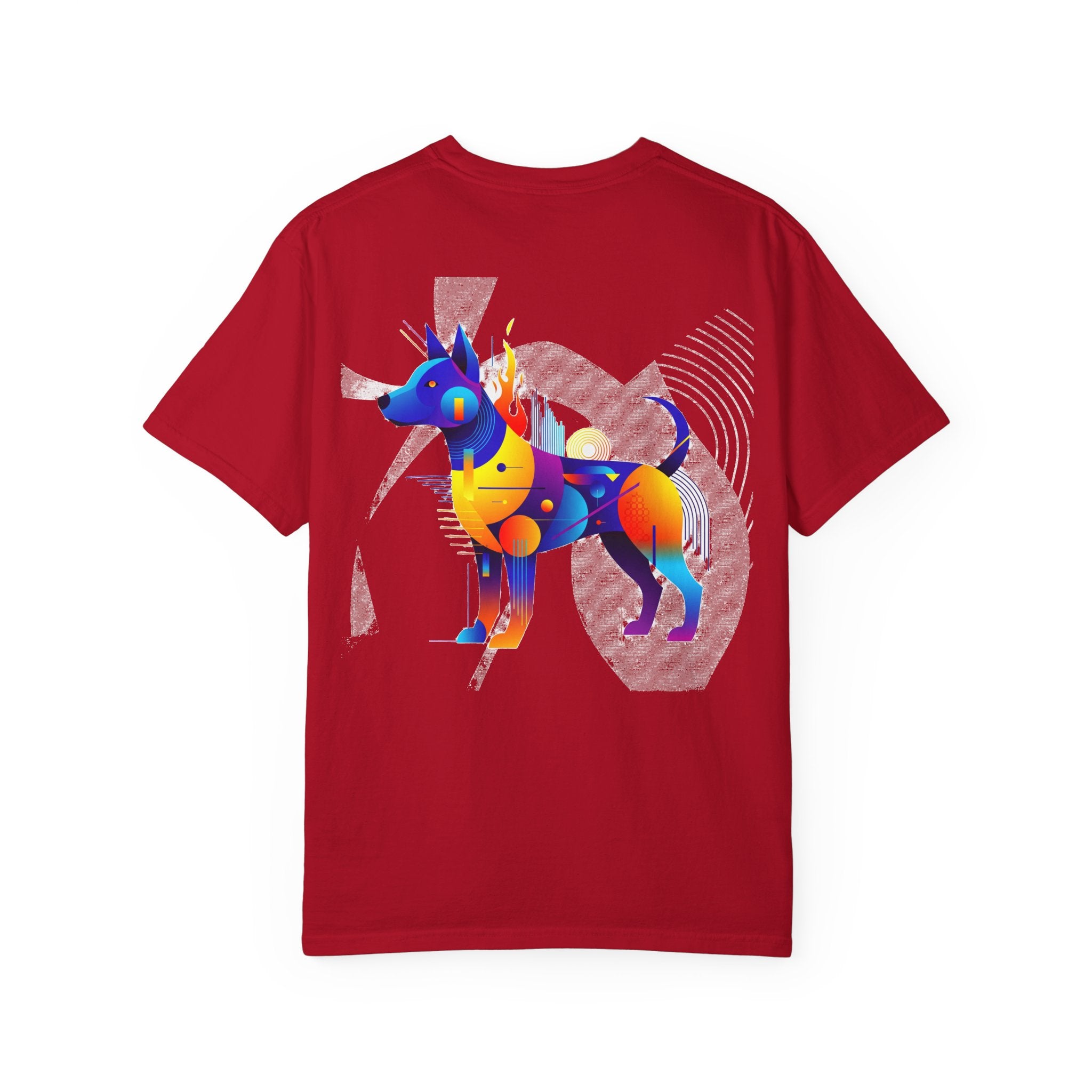 The "Cyber Pup" Tee | Abstract Hounds Collection
