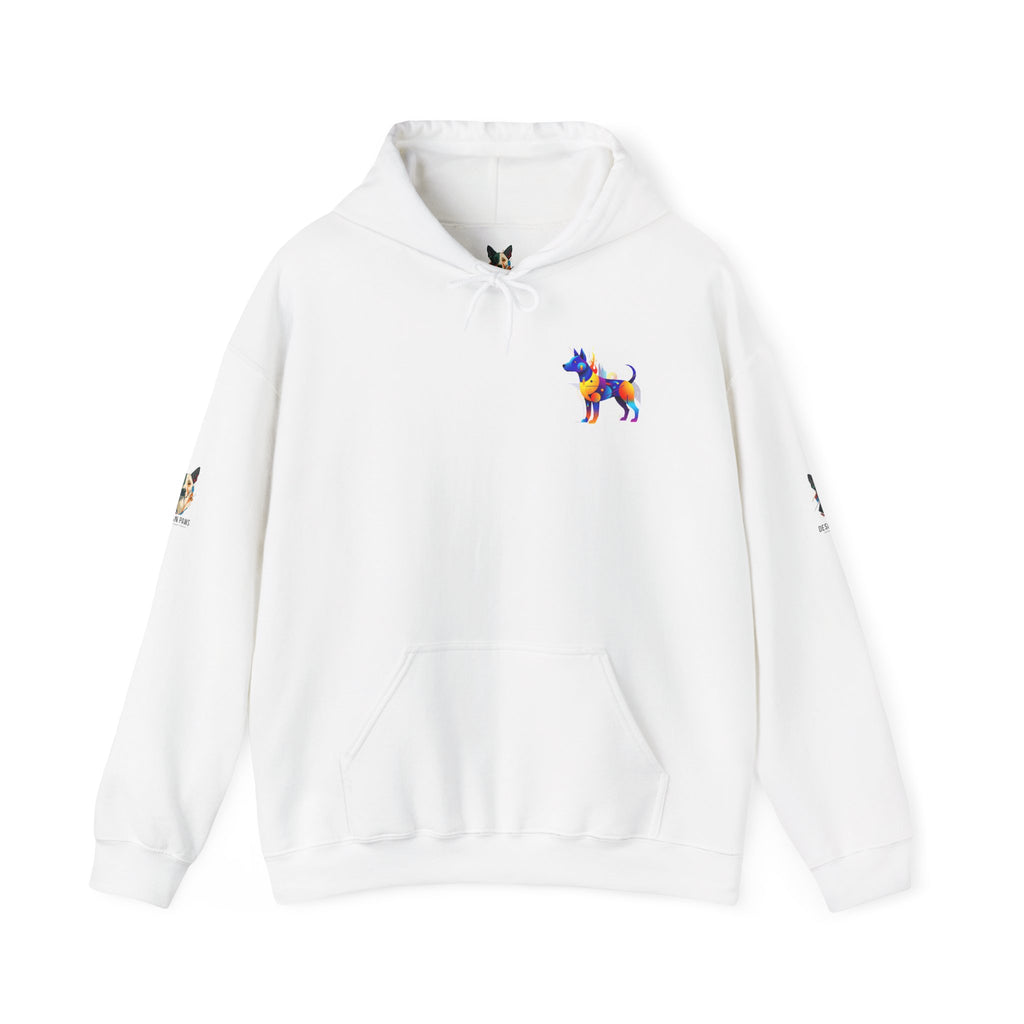 The "Vibrant Canine" Hoodie  | Abstract Hounds Collection