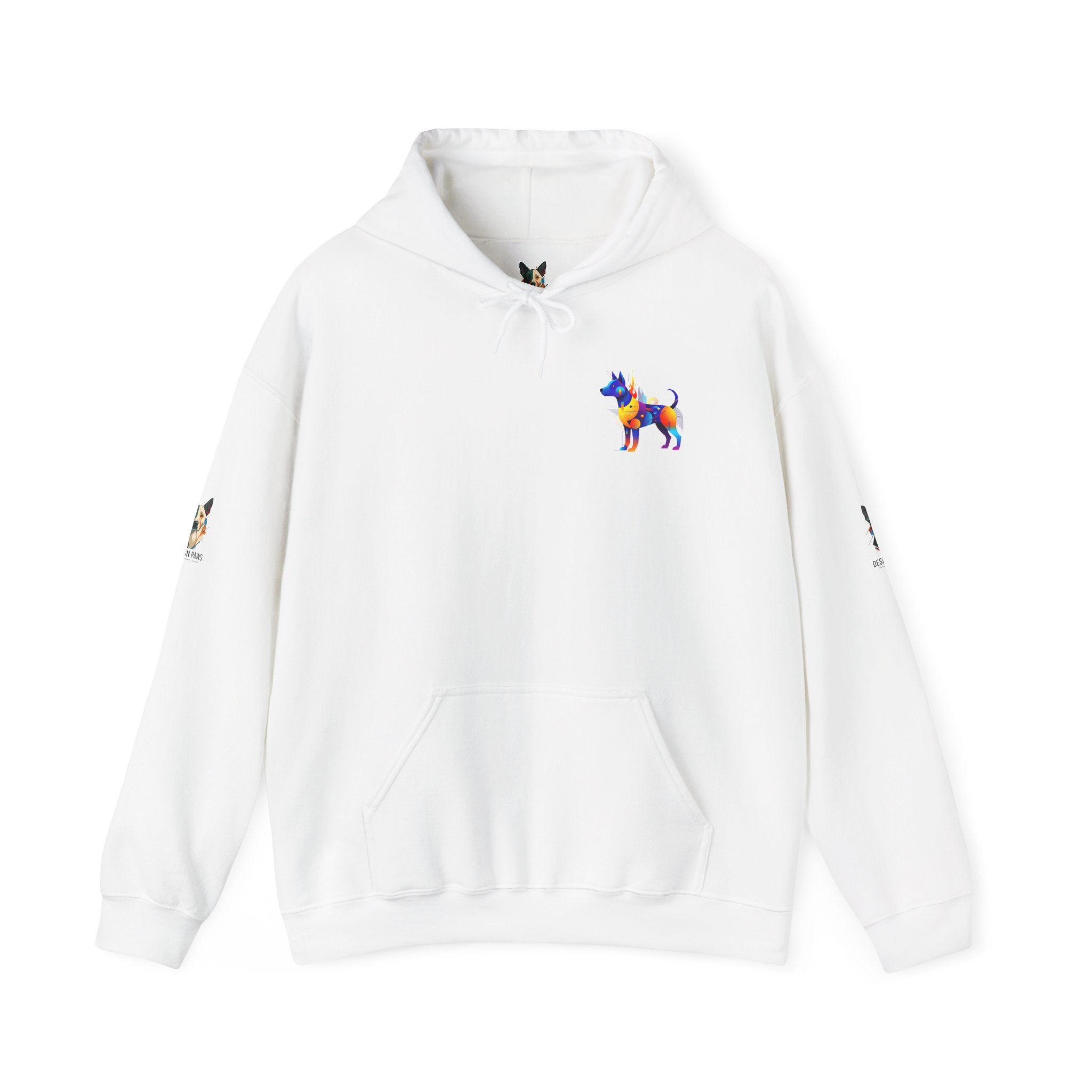 The "Vibrant Canine" Hoodie  | Abstract Hounds Collection
