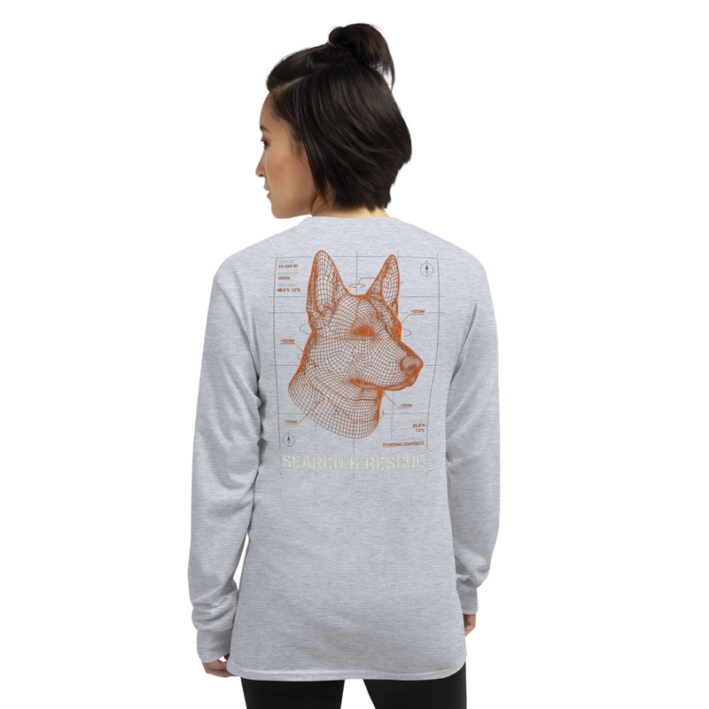 The Tracker | German Shepherd Tech-Longsleeve