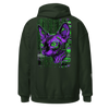 Sphynx Cat Cyberpunk Hoodie "System Override" | Neon Genesis Streetwear