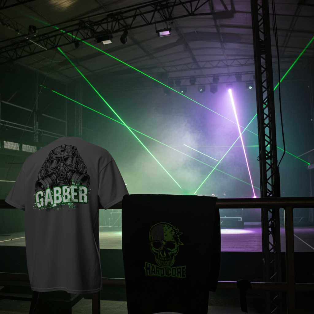 The Bass Mask | Bio-Mech T-Shirt Design Paws – onderdeel van Jandk.