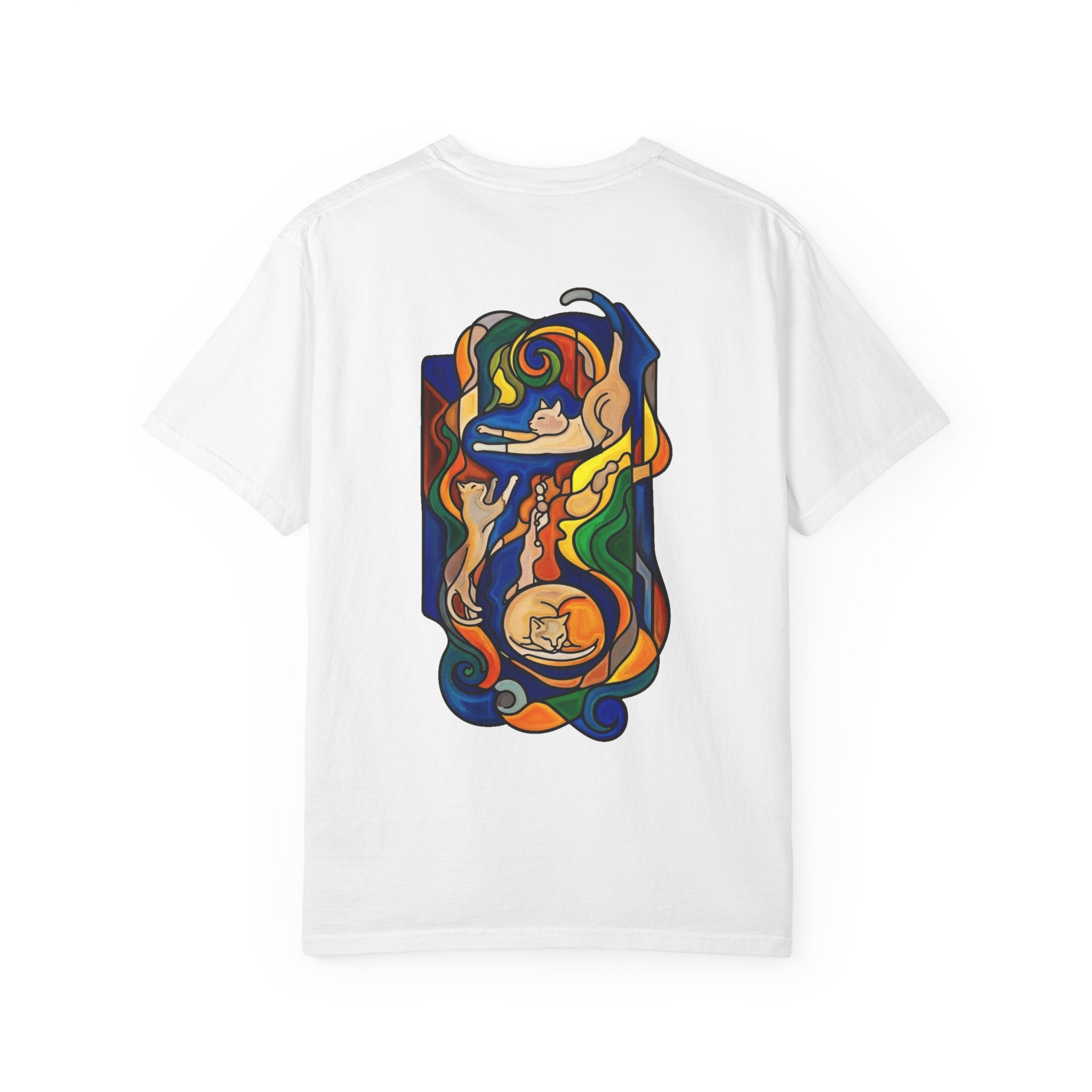 The "Kathedraal Katten""  | Abstract Cats Collection
