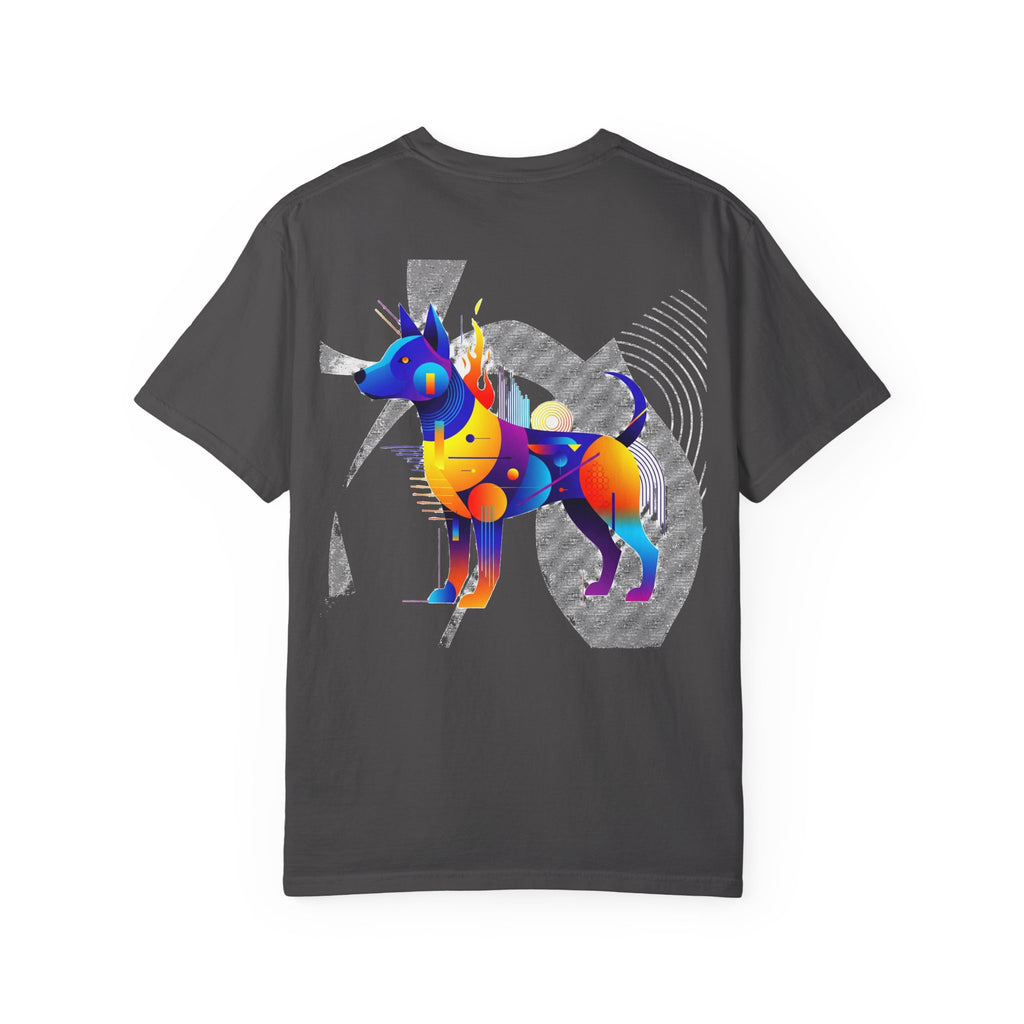 The "Cyber Pup" Tee | Abstract Hounds Collection