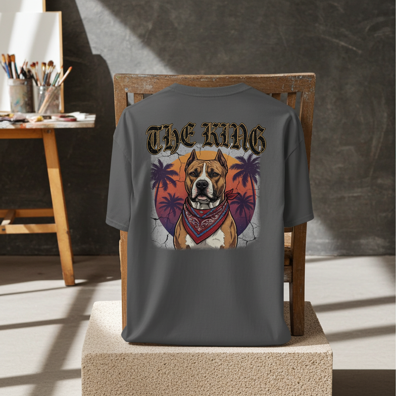 The King | Staffy West Coast Tee – Heavyweight