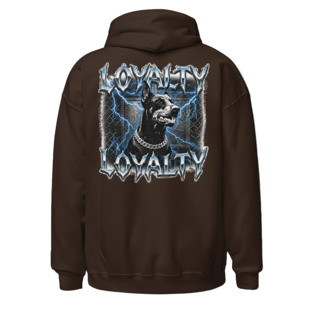 The Enforcer | Doberman Vintage Hoodie – Heavyweight Design Paws – onderdeel van Jandk.