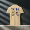T-Shirt "Abstract Mondrian Dog" | Abstract Dogs Collection
