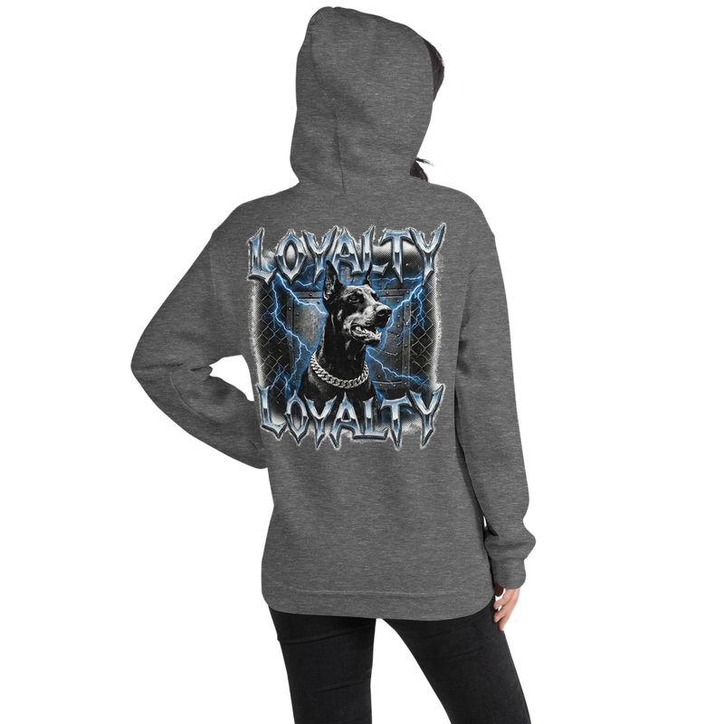 The Enforcer | Doberman Vintage Hoodie – Heavyweight