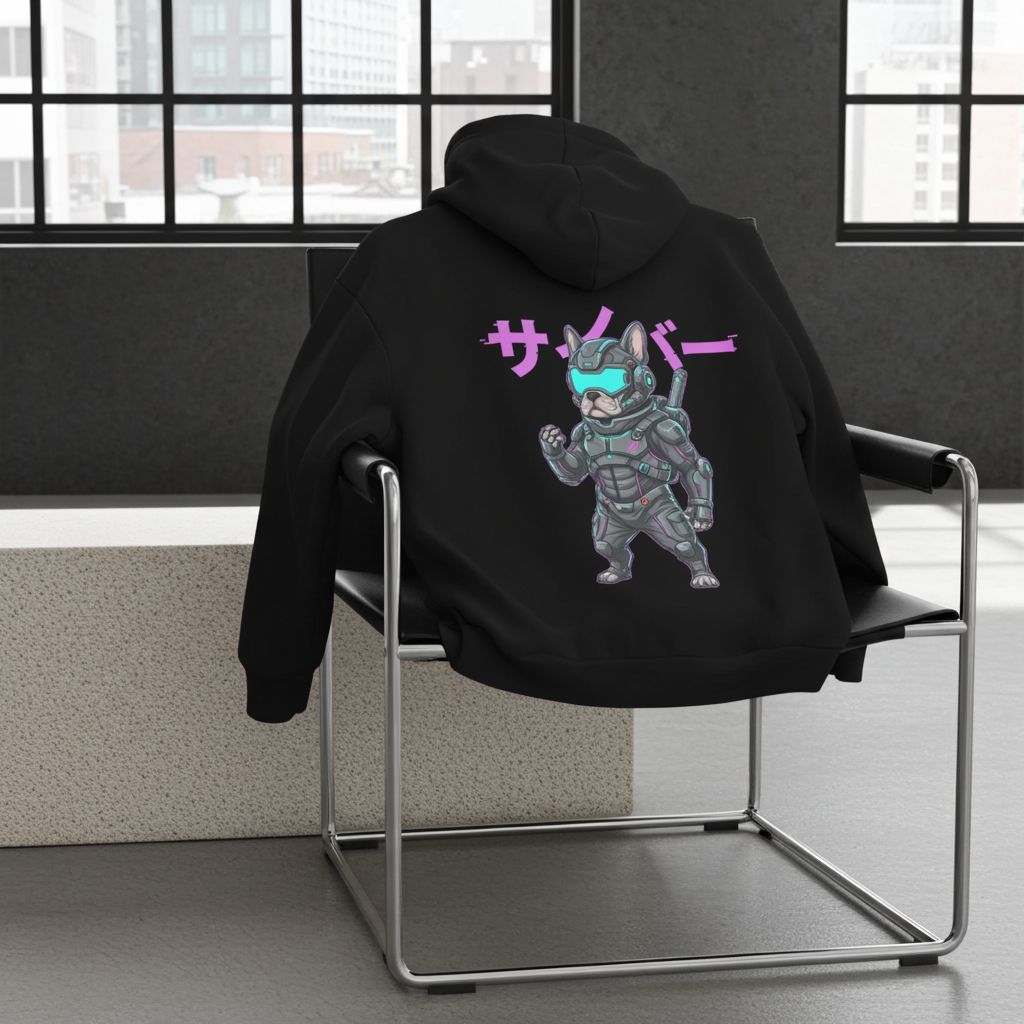 Mecha-Pilot | Anime Tech Hoodie – Cyber Edition Design Paws – onderdeel van Jandk.