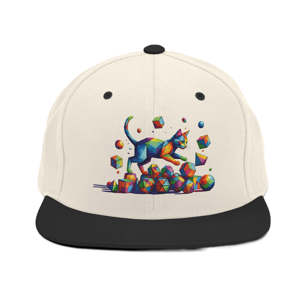 Katten Snapback Pet | Hypercat Klassieke Pasvorm Design Paws – onderdeel van Jandk.