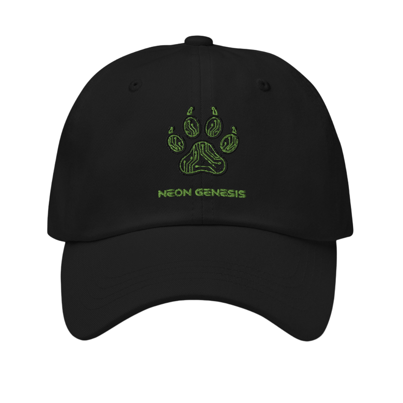 The Operator | Embroidered Dad Hat – Cyber Black