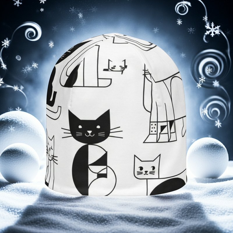 Concrete Camo | Urban Statement Beanie – Heavyweight Knit