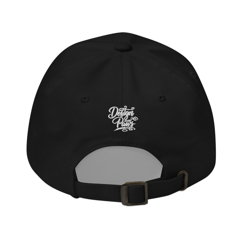 The Operator | Embroidered Dad Hat – Cyber Black
