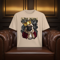 The King | Pug Vintage T-shirt – Heavyweight