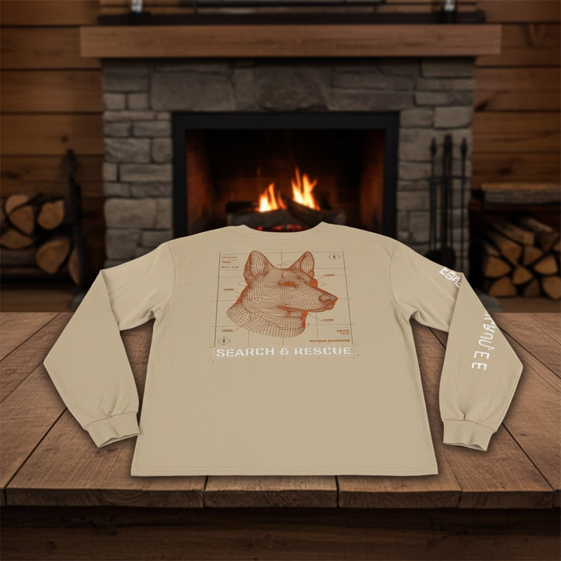 The Tracker | German Shepherd Tech-Longsleeve
