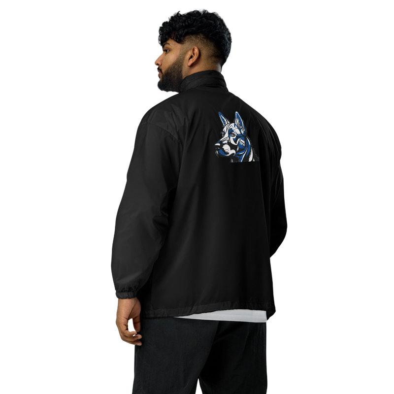 Geometrische Hond Windbreaker | Waterafstotende Jas - Unisex Print