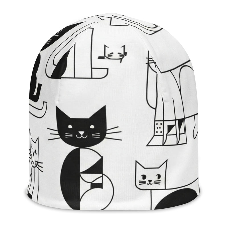Dierenprint Beanie | All-over Print Mutsen voor Stijlvolle Warmte – Design Paws
