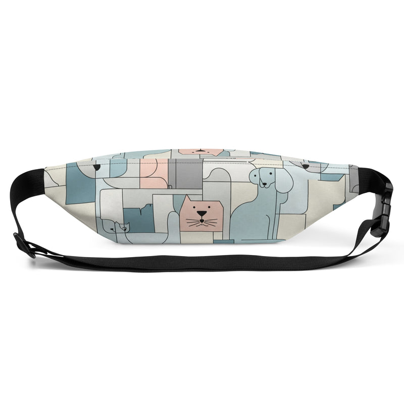 Dierenprint Heuptas | Fanny Pack Honden & Katten – Abstract collection