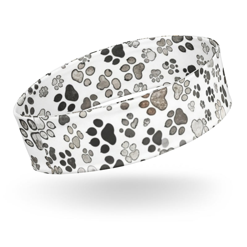 Pootafdrukken Sport Hoofdband | Elastisch & Zacht voor Lifestyle - Design Paws