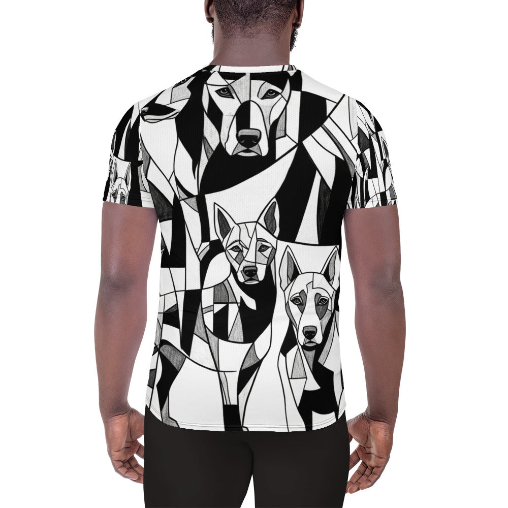 Zacht katoenen T-shirt voor honden, maat M, met leuke 'Best Friend'-opdruk in rood