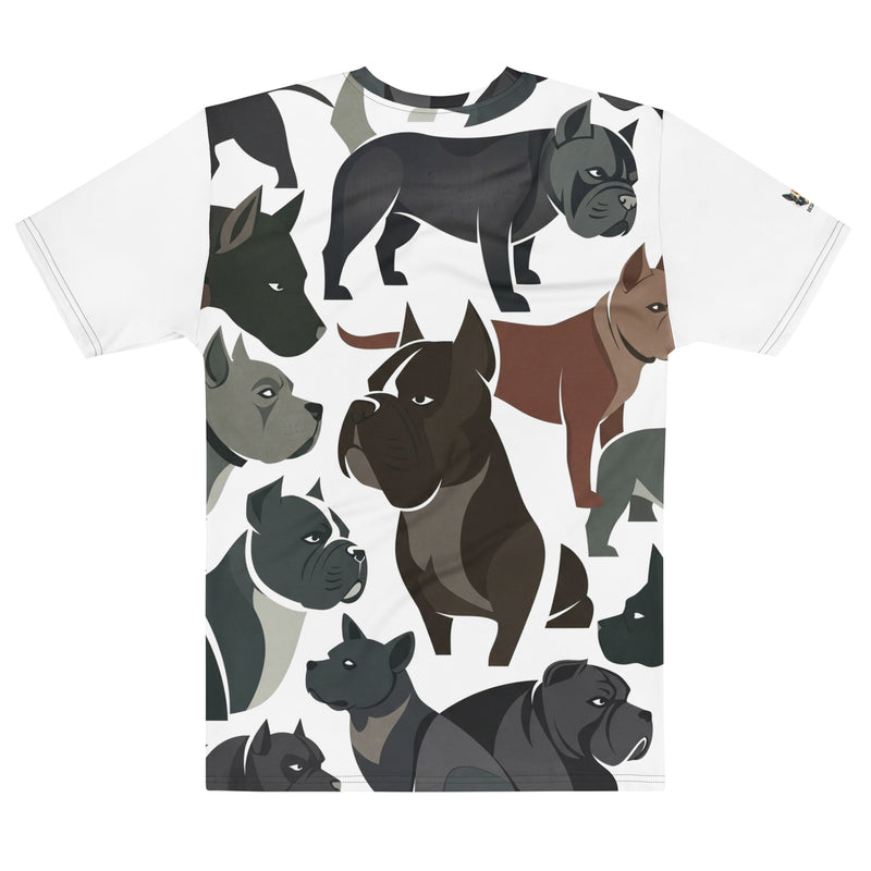 Bully Breed All-over Print T-shirt | Stoer Statement voor Hondenliefhebbers