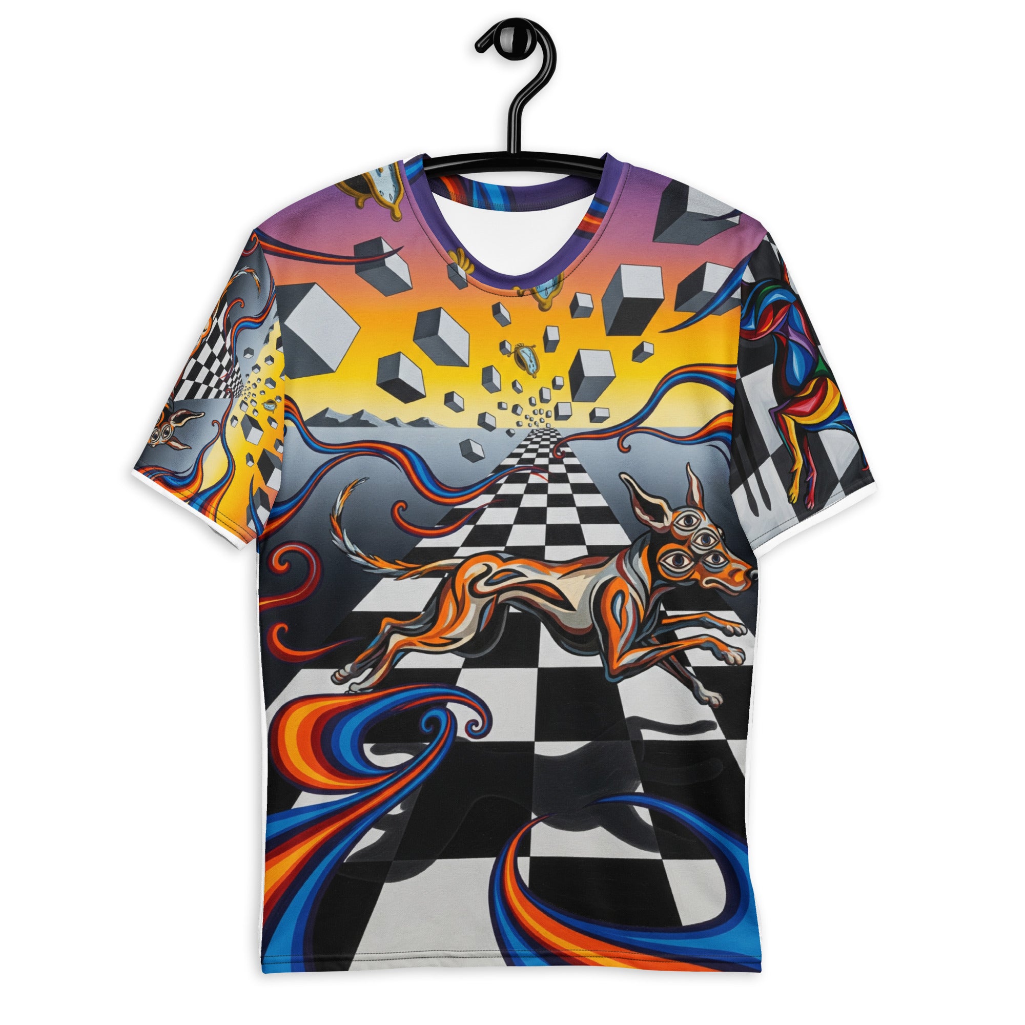 Checkmate heren T-shirt van zacht, fade-proof polyester.
