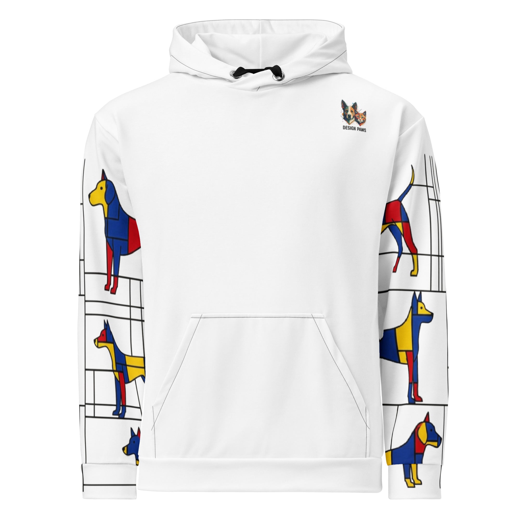 Duurzame All-Over Print Uniseks Hoodie. Gerecycled en Premium Comfort.