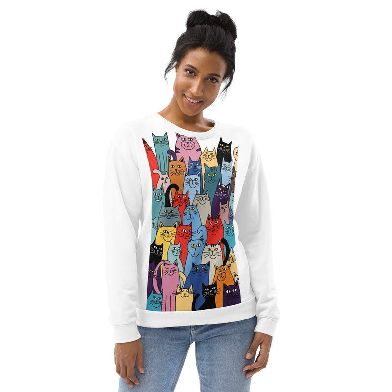 Premium Duurzaam Uniseks Sweatshirt | All-Over Print Collectie