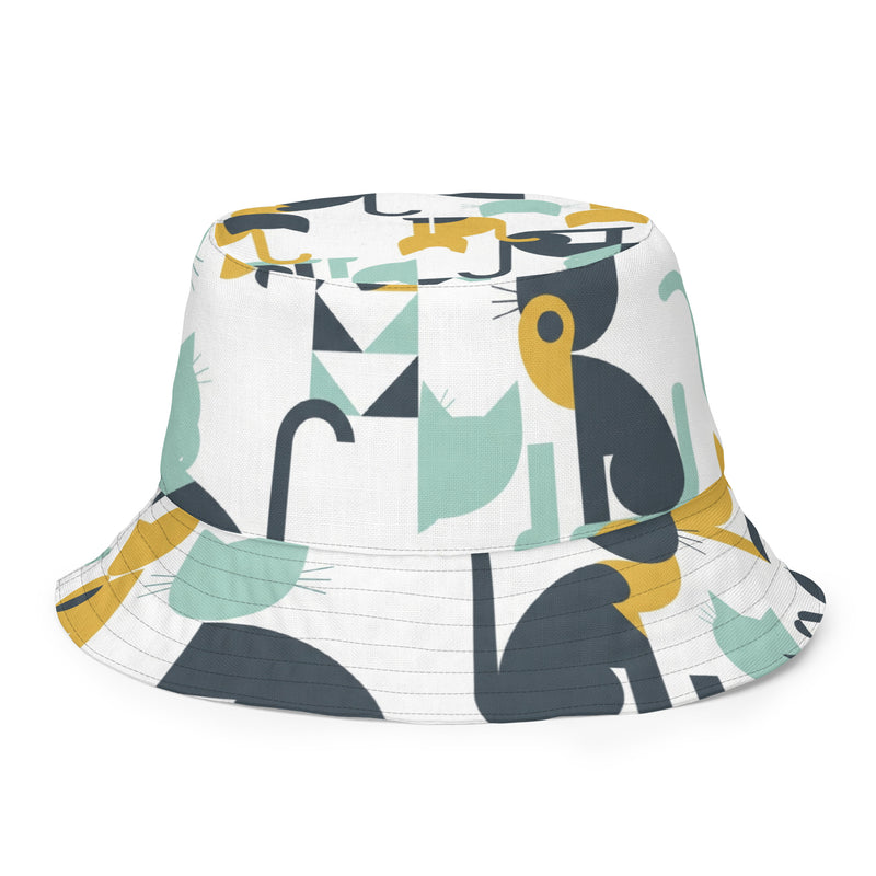 Dé "Purr-fecte" Omkeerbare Bucket Hat – Twee Looks in Één!