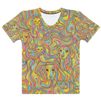 Dames T-shirt Swirl Print | Comfortabel Katoen-Touch & Duurzaam Polyester
