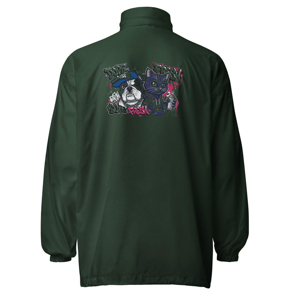 Lichtgewicht unisex windbreaker, waterafstotend jack.