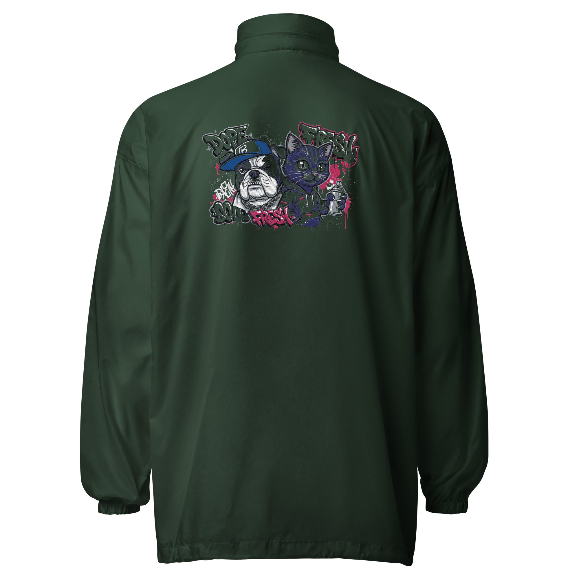 Lichtgewicht unisex windbreaker, waterafstotend jack.