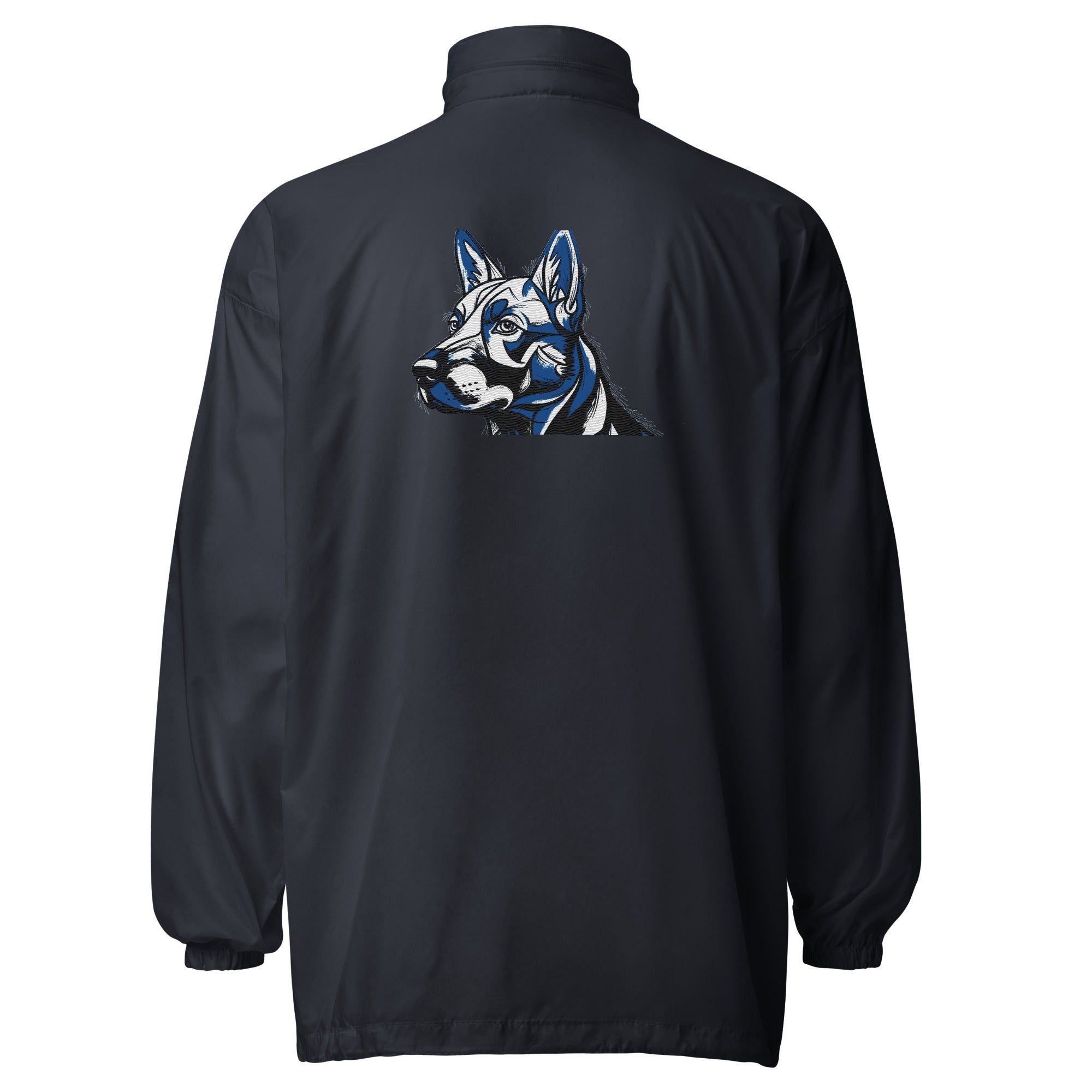 Geometrische Hond Windbreaker waterafstotende unisex jas met print