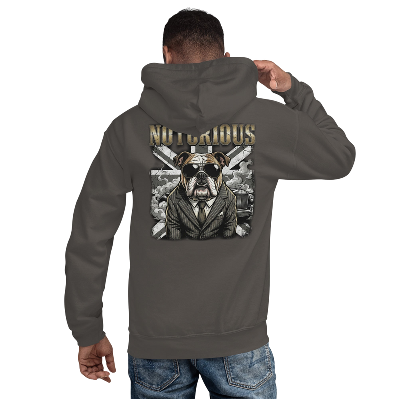 The Mobster | Bulldog Vintage Hoodie – Heavyweight