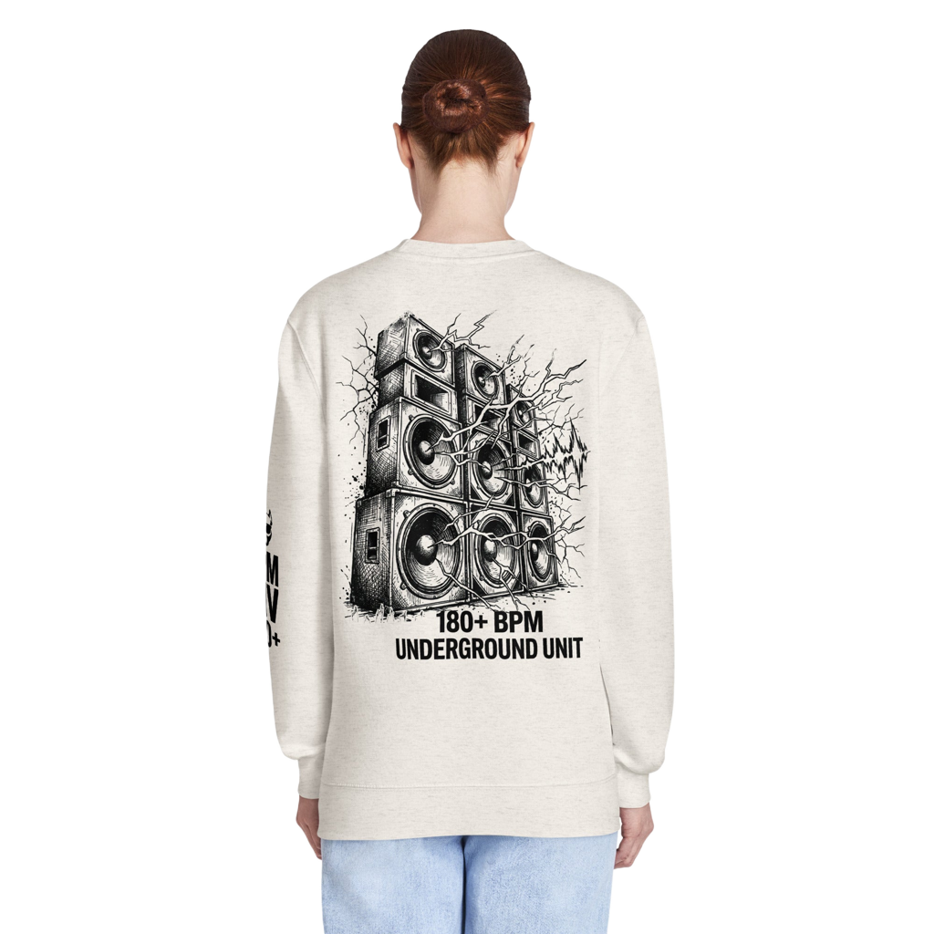 The Sound Barrier | Graphic Crewneck Design Paws – onderdeel van Jandk.