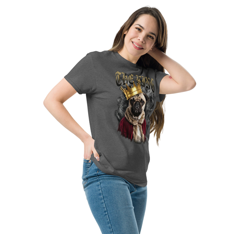 The King | Pug Vintage T-shirt – Heavyweight