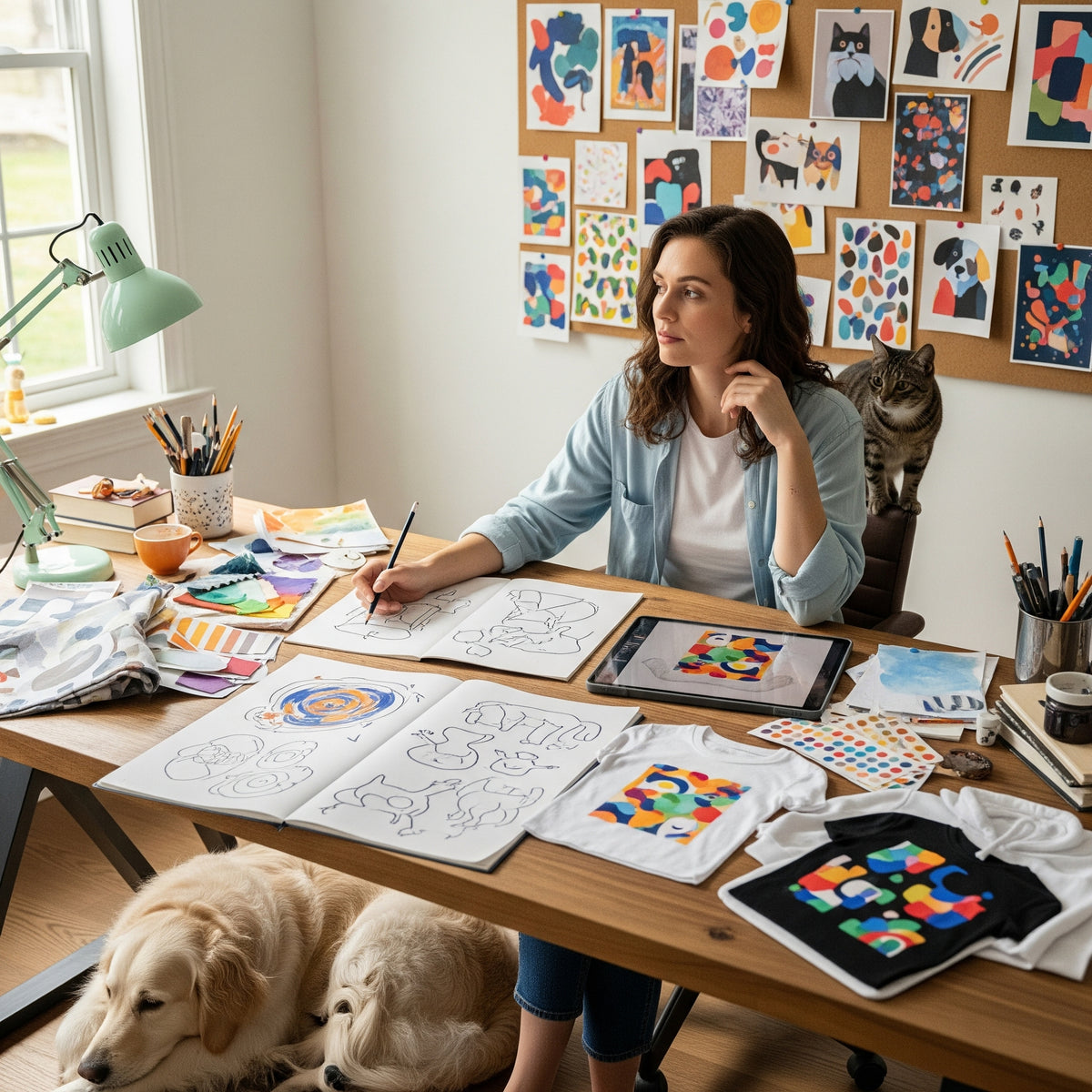 Het bedenken van de print