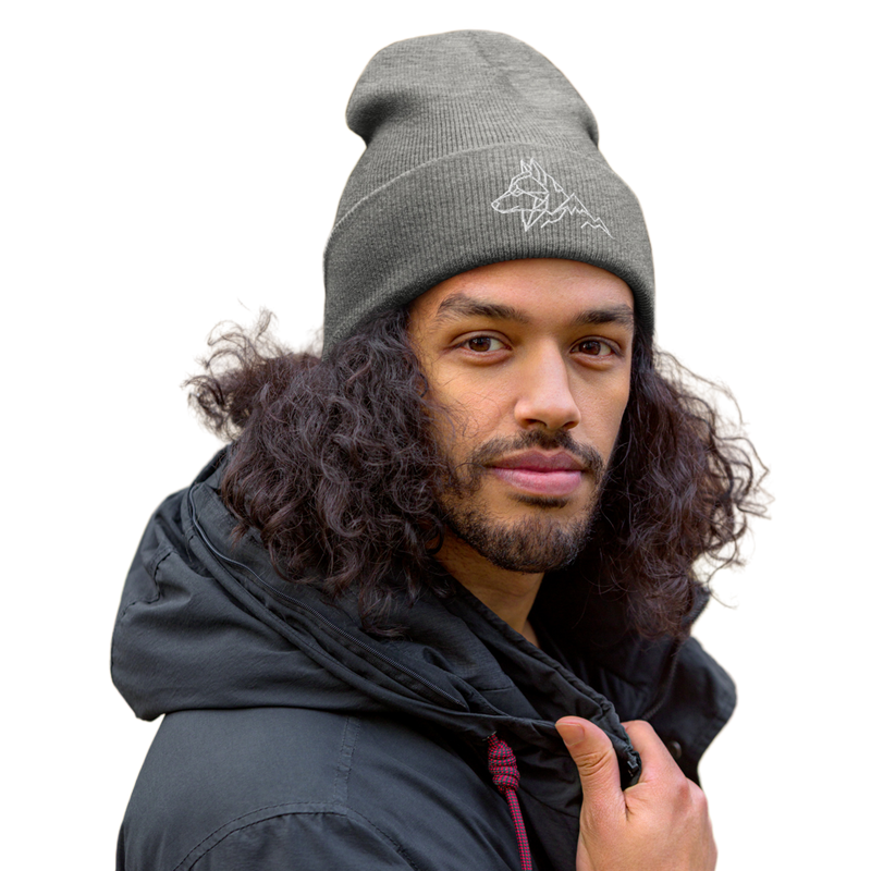 The Summit | Malamute Embroidered Beanie