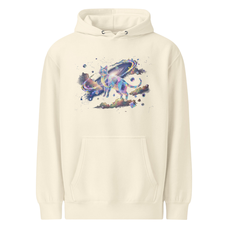 Zero Gravity Cat Hoodie | Cosmic Streetwear Edition – Premium Cotton