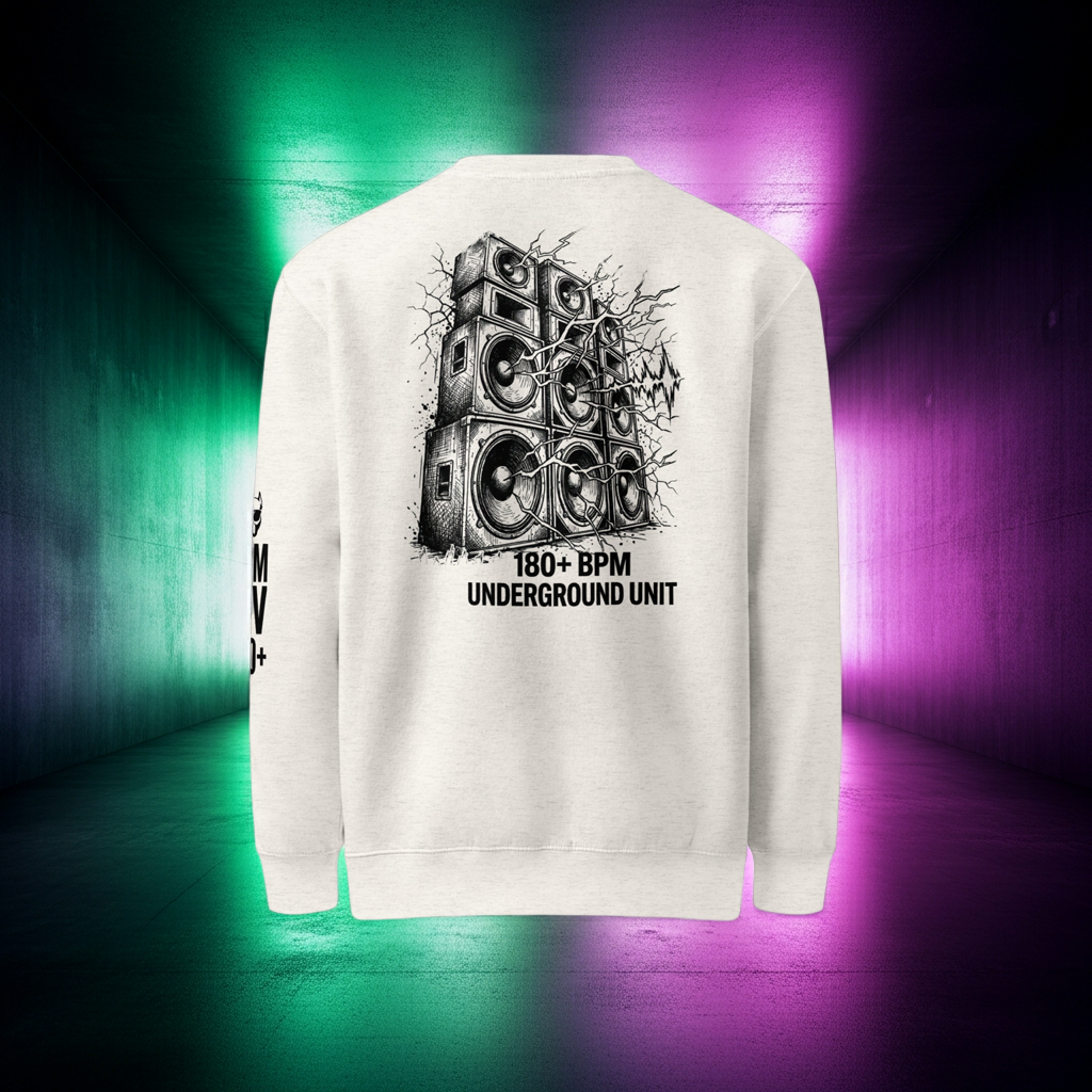 The Sound Barrier | Graphic Crewneck Design Paws – onderdeel van Jandk.