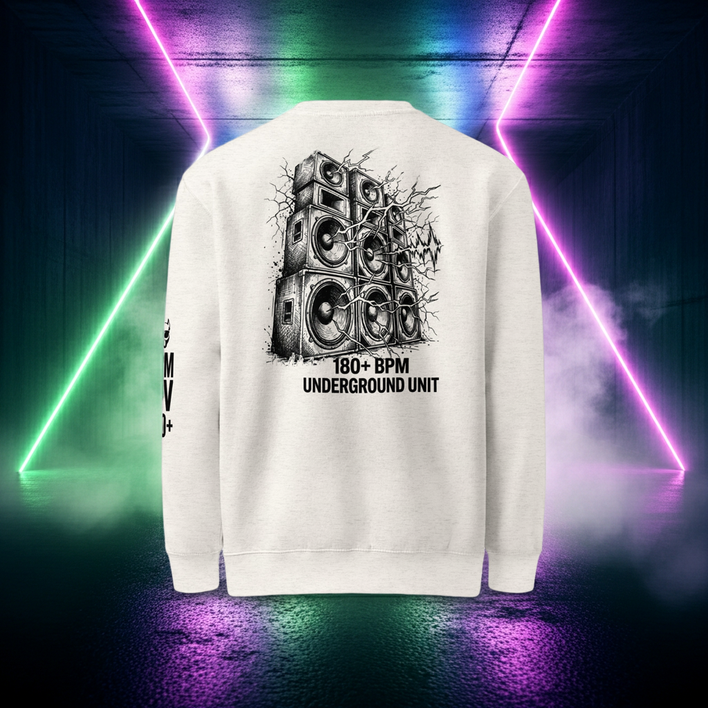 The Sound Barrier | Graphic Crewneck Design Paws – onderdeel van Jandk.