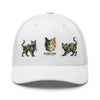 Abstracte Katten Trucker Cap | Mozaïek Art Print & Retro Stijl – Abstract Cats Collectie