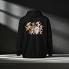 Abstracte Honden Graffiti Hoodie | Unisex Heavy Blend Rits - Abstract Hounds