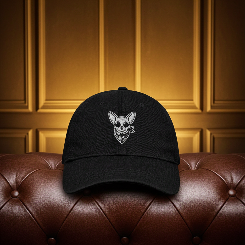 The Lil' Boss | Vintage Denim Bucket Hat Design Paws – onderdeel van Jandk.