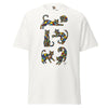 T-Shirt "Geslepen Katten" | Abstract Cats Collection