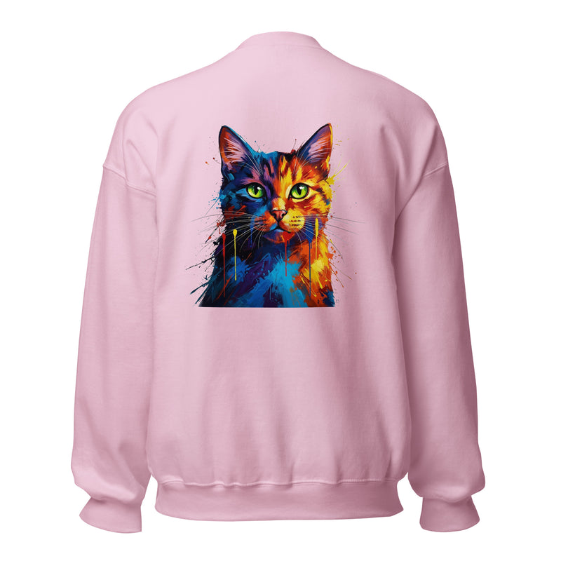 Hoodie "Graffiti Cat" | Abstract Cats Collection