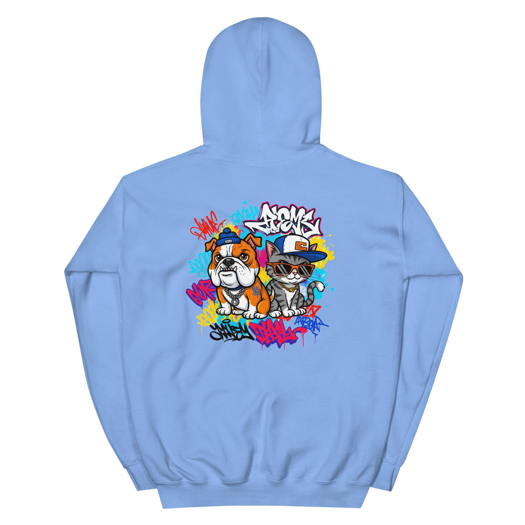 Zachte uniseks heavy blend pullover hoodie